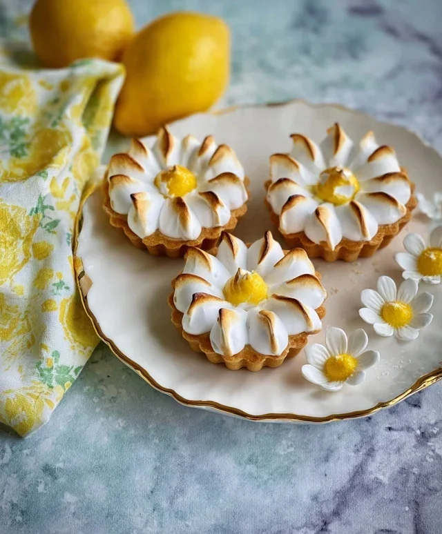 Daisy Lemon Meringue Pies