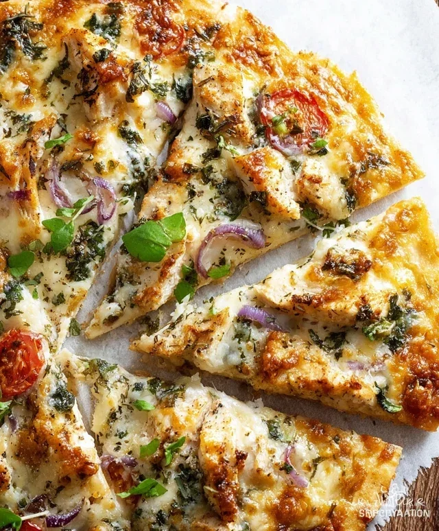Chicken Crust Pizza