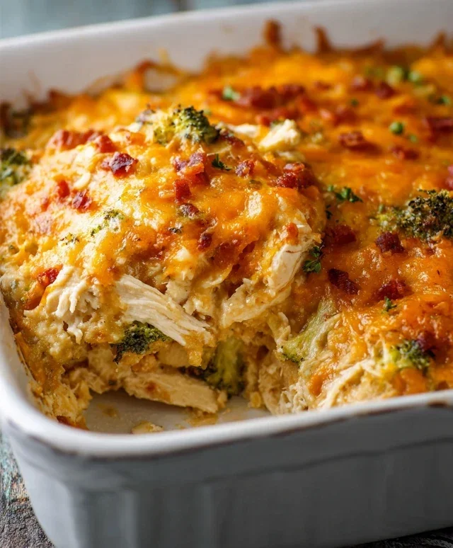 Easy Low Carb Chicken Casserole