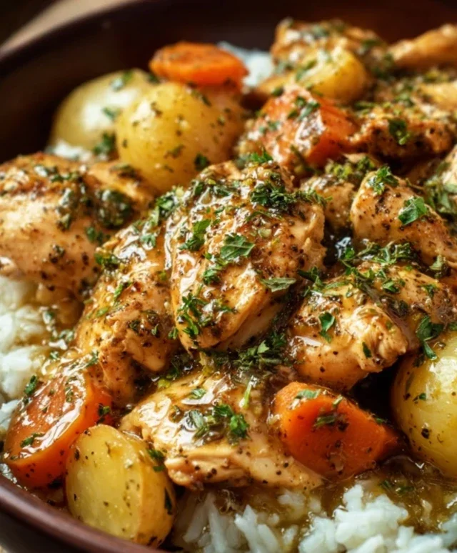 Garlic Butter Chicken Crockpot Recipe: 6-Hour Magic for Tender Bliss