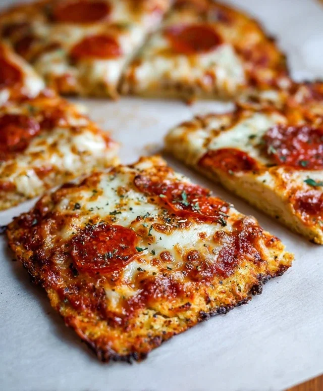 Chicken Crust Pizza (Easy Low Carb Recipe)