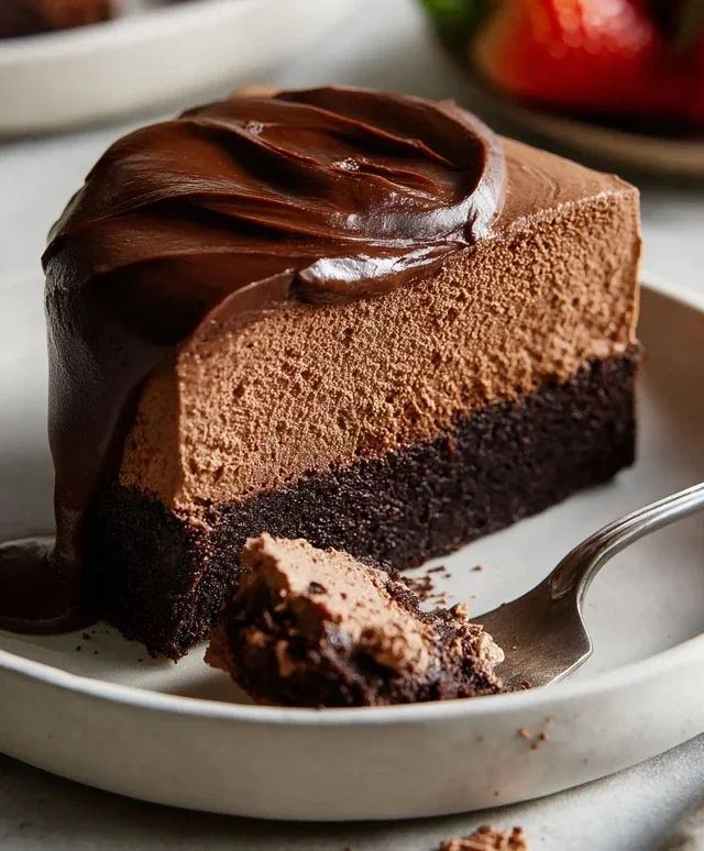 Vegan Chocolate Mousse Cake