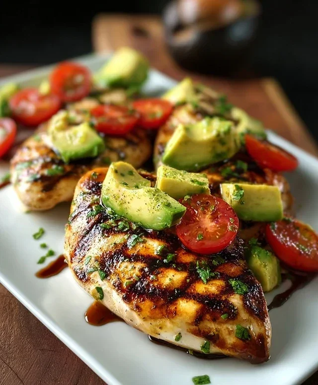 Grilled California Avocado Chicken Recipe