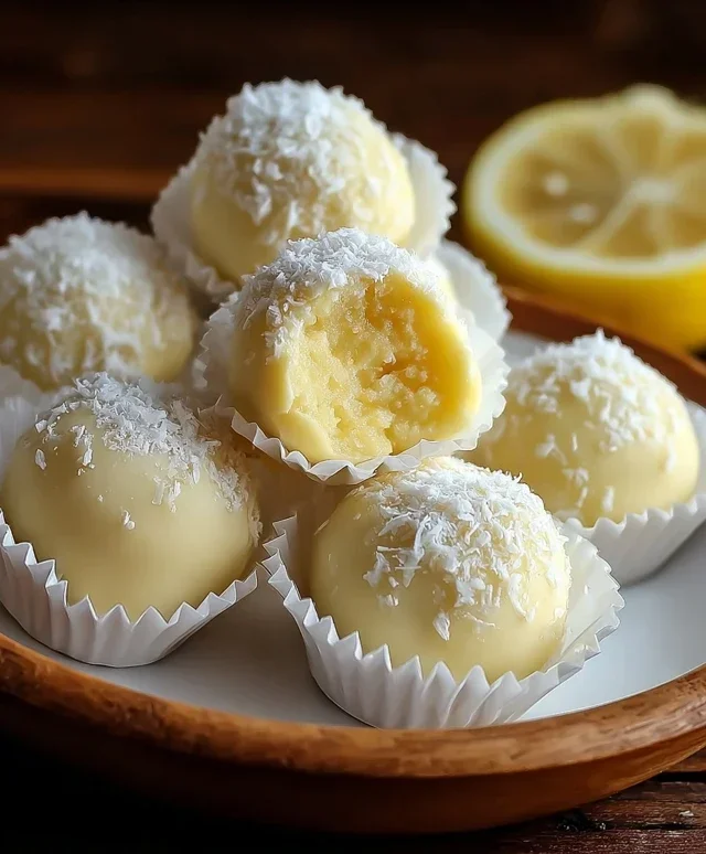 Lemon Truffles
