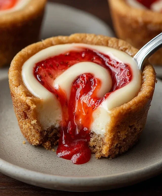 Strawberry Cheesecake Cups