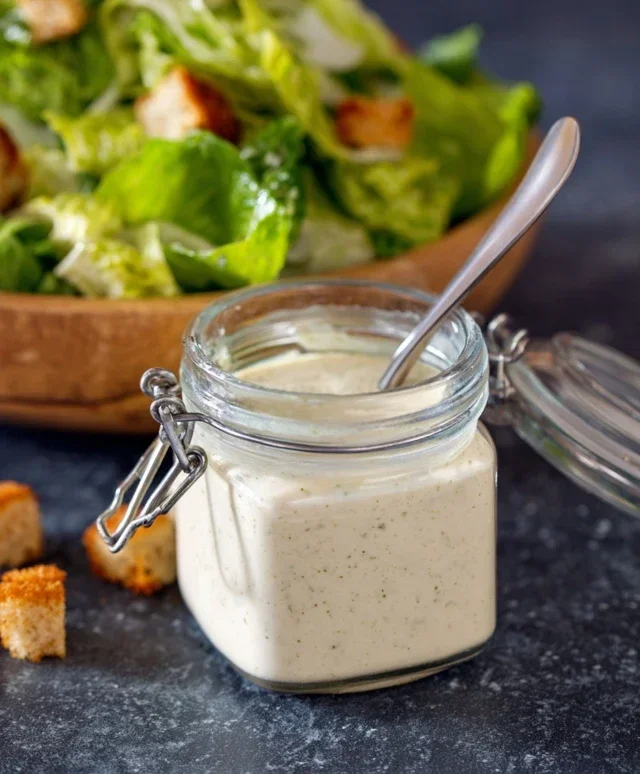 Homemade Caesar Salad Dressing