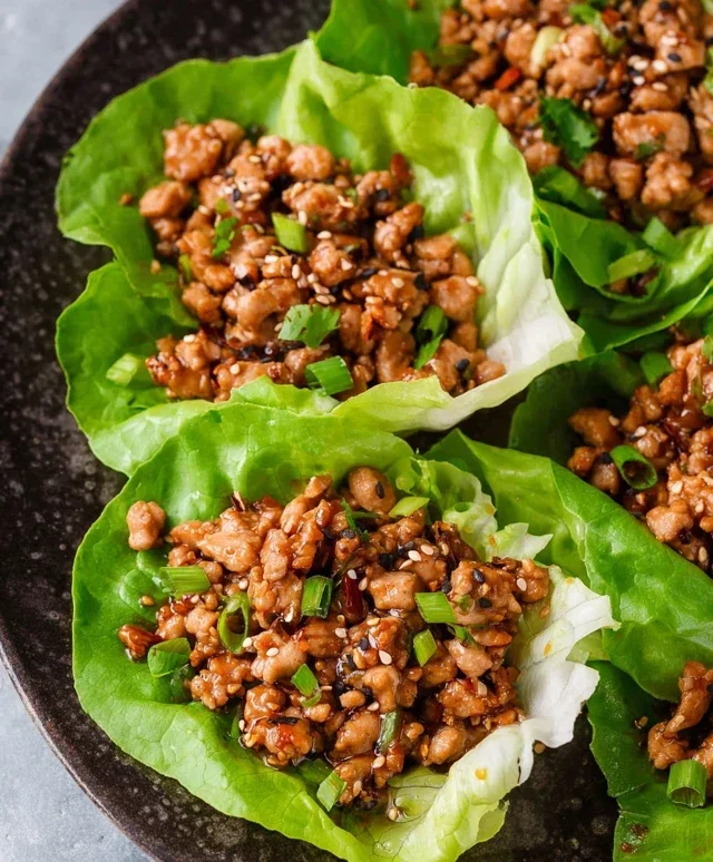 Crunchy PF Chang's Lettuce Wraps