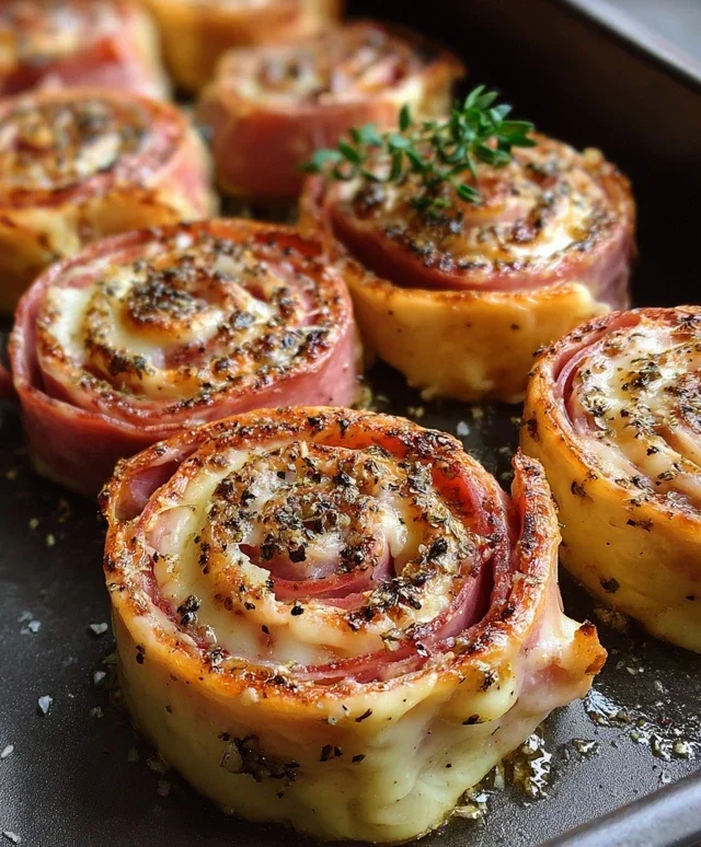 Beef Beef Ham and Cheese Pinwheels