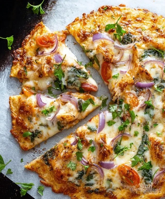 Chicken Crust Pizza