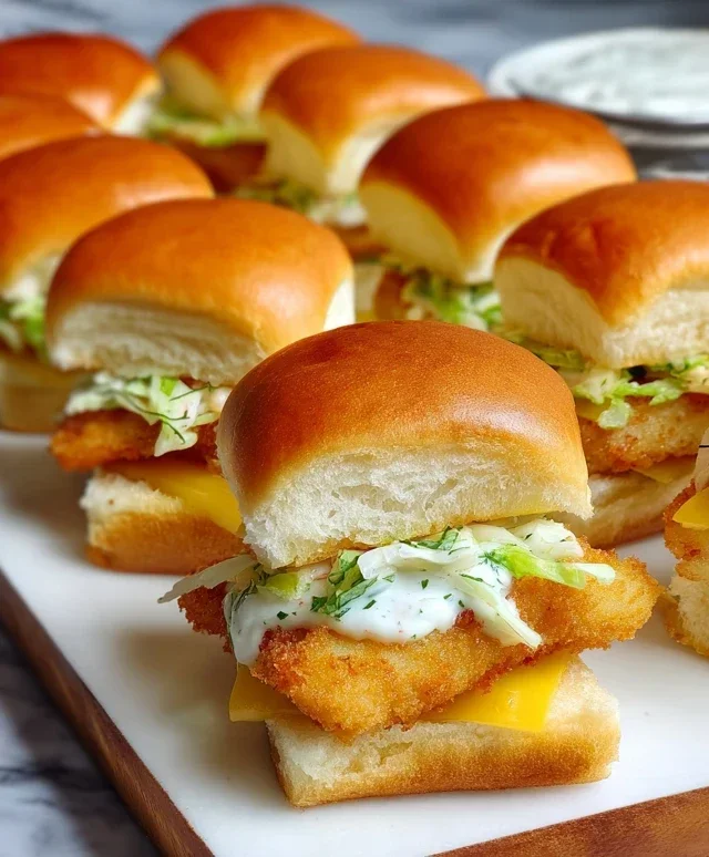 Filet-O-Fish Sliders