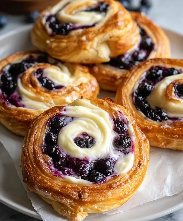 Blueberry Cheese Danish