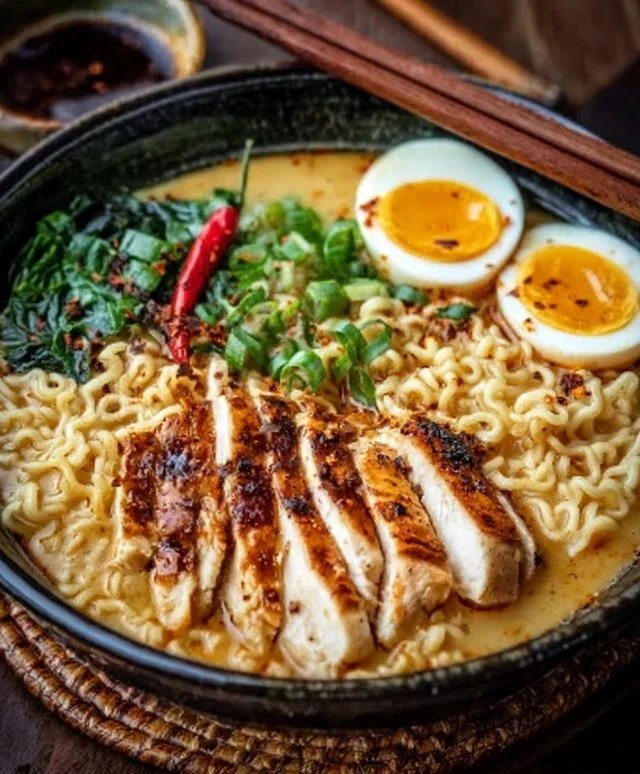 Creamy Garlic Chicken Ramen: An Incredible Ultimate Recipe