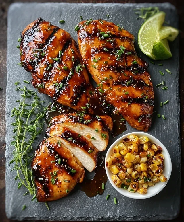 Grilled Hot Honey Chicken