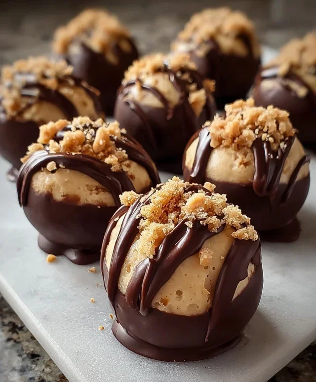 No-Bake Peanut Butter Cheesecake Balls