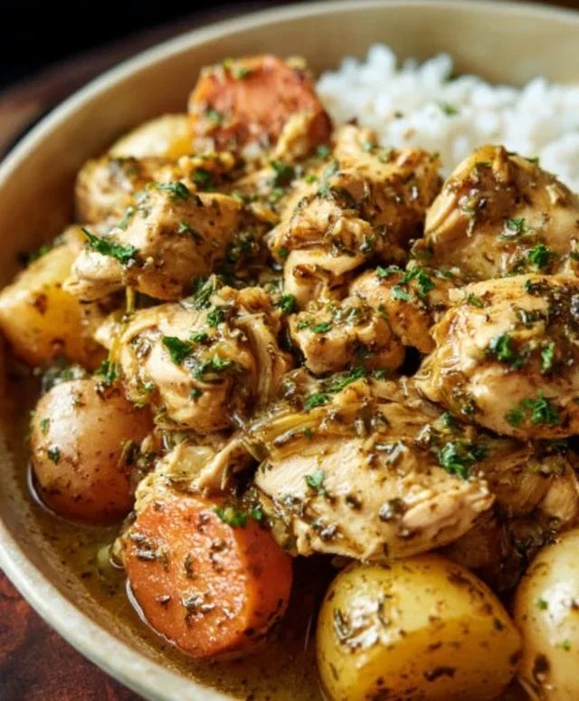 Garlic Butter Chicken Crockpot Recipe: 6-Hour Magic for Tender Bliss