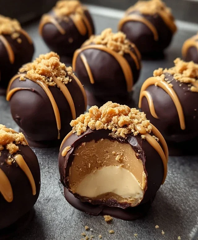 No-Bake Peanut Butter Cheesecake Balls