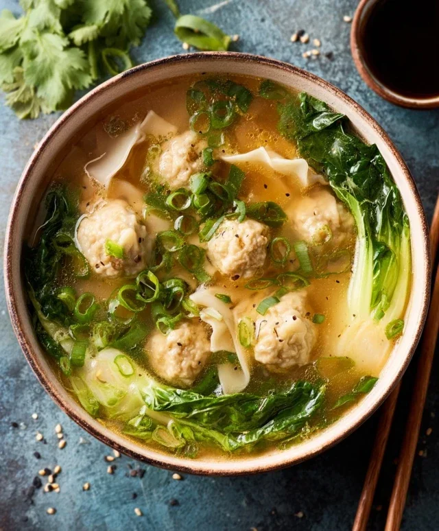 Naked Wonton Soup