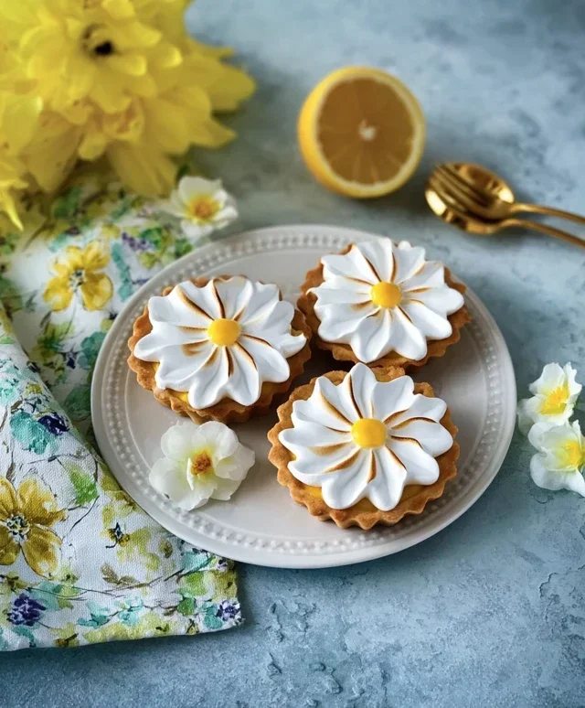 Daisy Lemon Meringue Pies