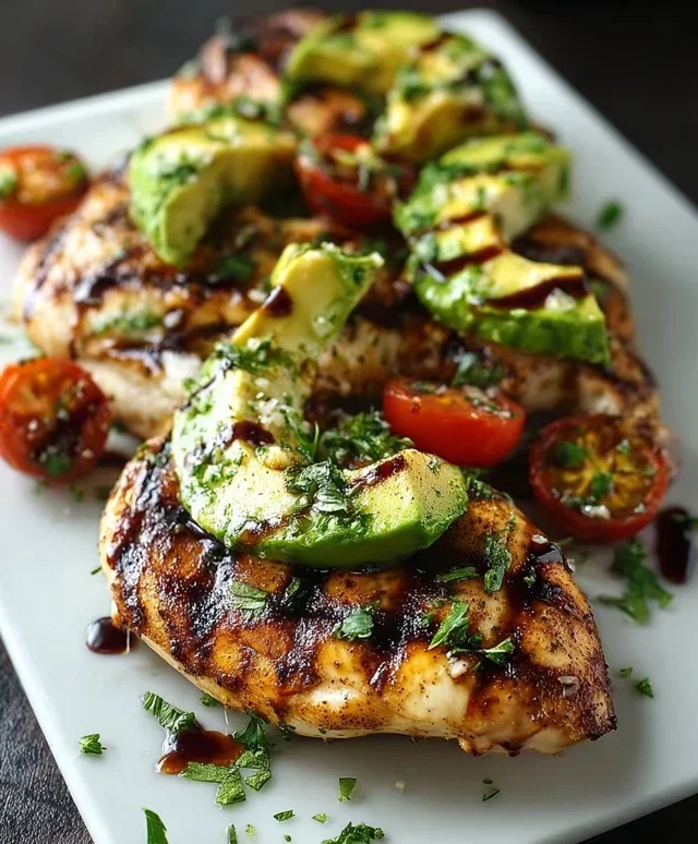 Grilled California Avocado Chicken Recipe