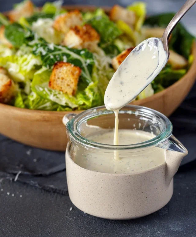 Homemade Caesar Salad Dressing