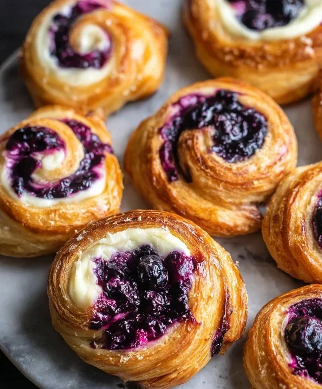 Blueberry Cheese Danish