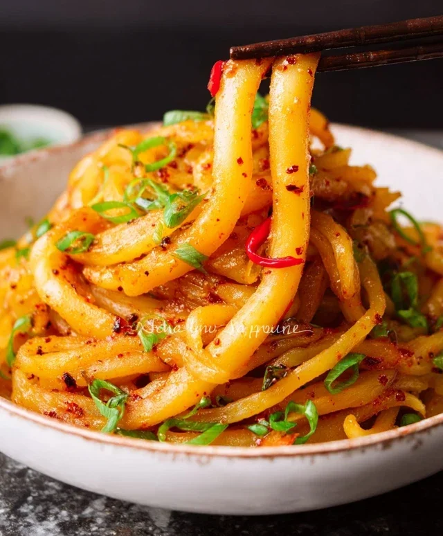 Spicy Potato Noodles