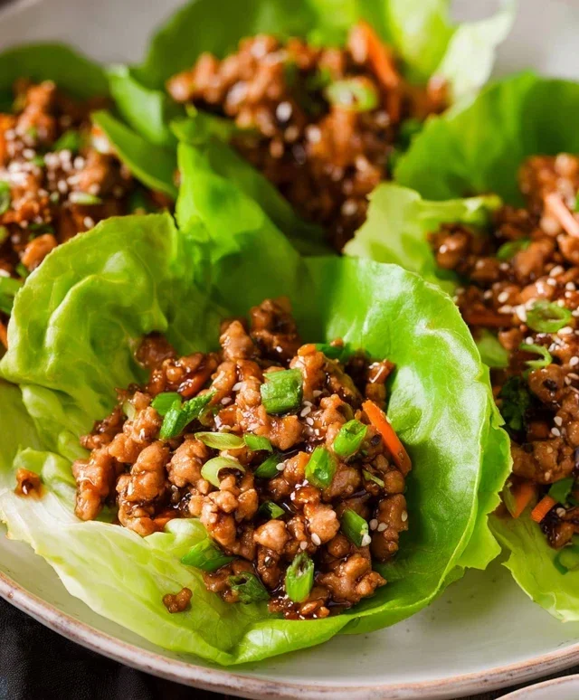 Crunchy PF Chang's Lettuce Wraps
