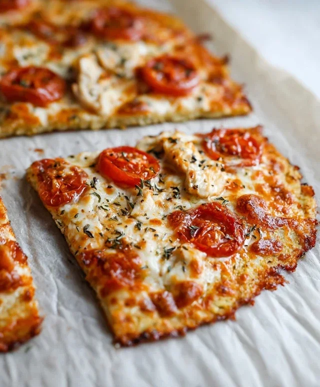 Chicken Crust Pizza (Easy Low Carb Recipe)