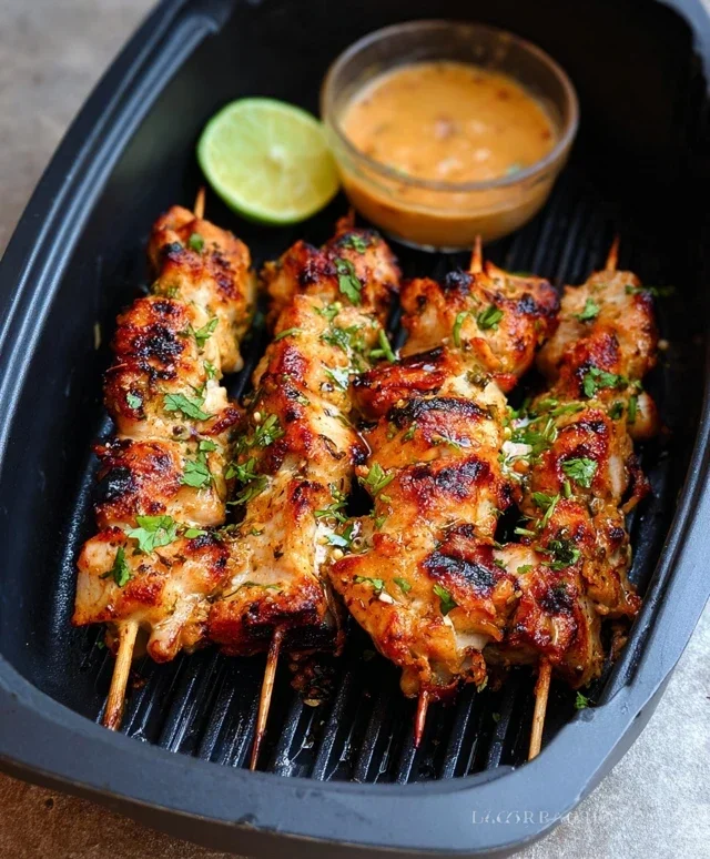 Bang Bang Chicken Skewers