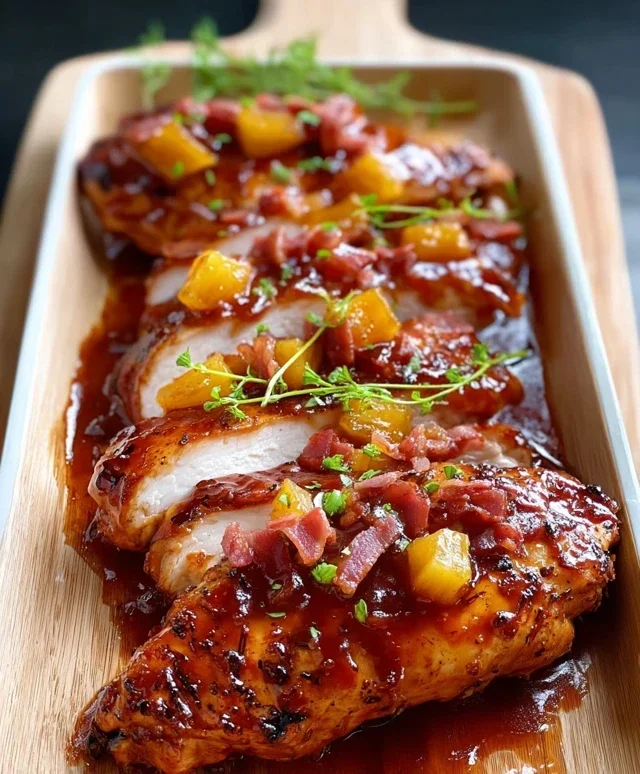 Beef Beef Bacon Pineapple BBQ Chicken