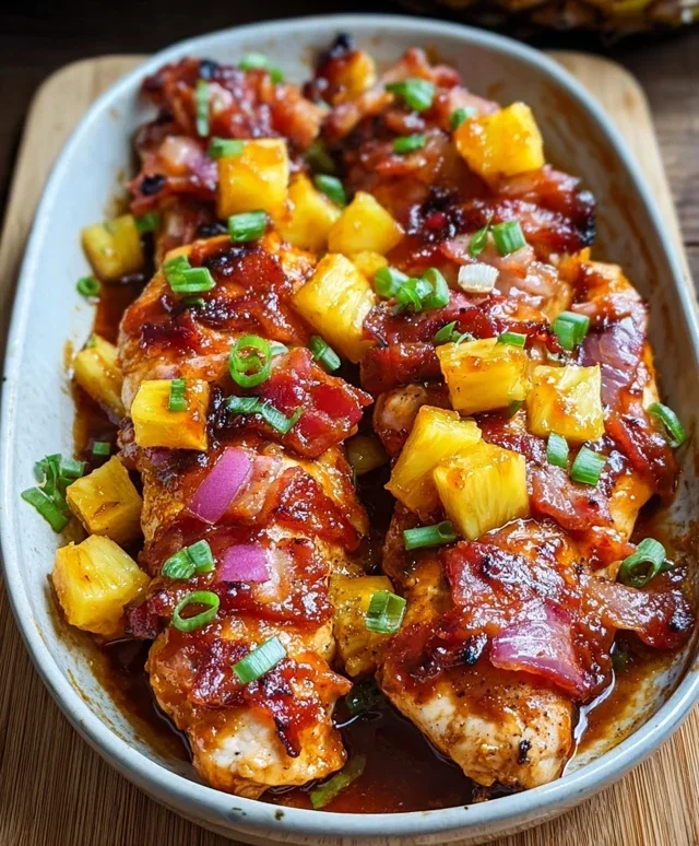 Beef Beef Bacon Pineapple BBQ Chicken