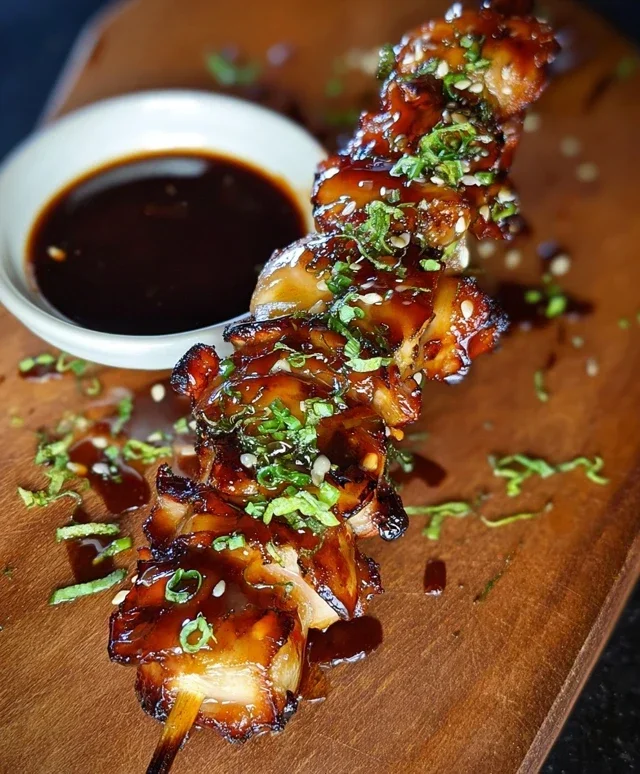 Teriyaki Chicken Skewers