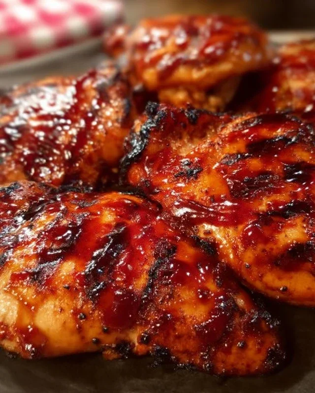 Cherry Dr. Pepper Grilled Chicken