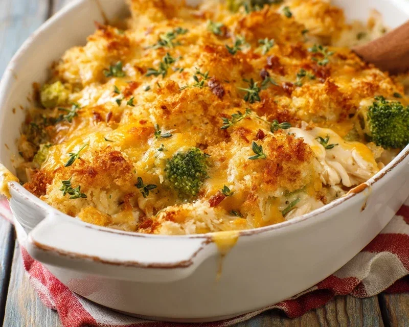 Easy Low Carb Chicken Casserole