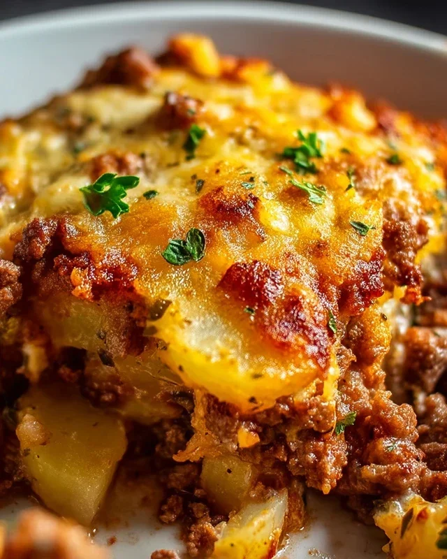 Hobo Casserole Ground Beef