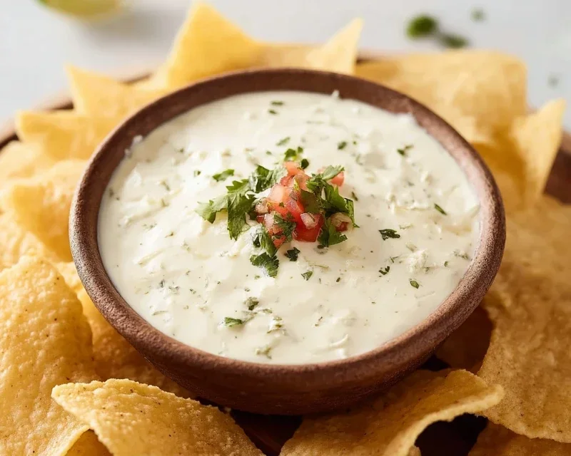 Best Mexican White Cheese Dip