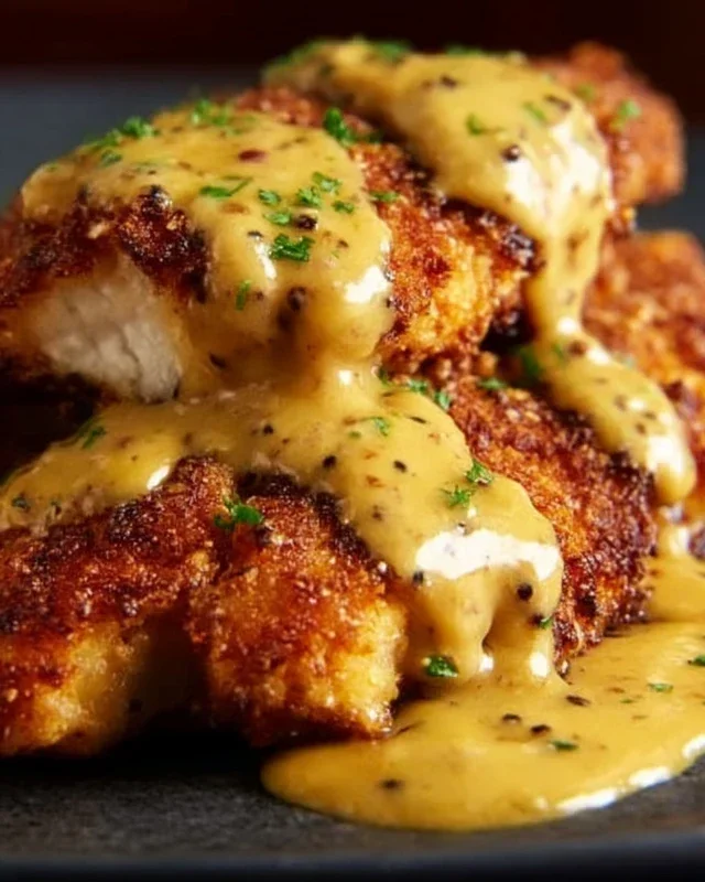 Pretzel Chicken with Mustard-Cheddar Sauce: An Amazing Ultimate Recipe