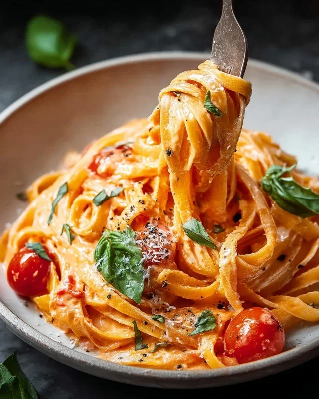 Easy One Pot Creamy Tomato Pasta