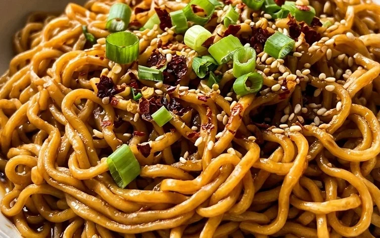 Easy Saucy Ramen Noodles