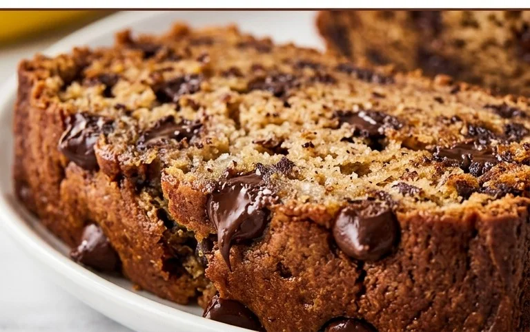 Easy Chocolate Chip Banana Bread