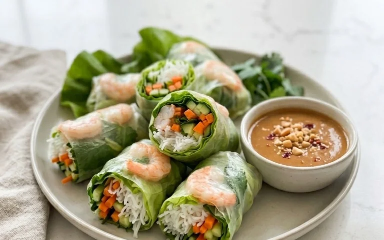 Lettuce Wrap Summer Rolls