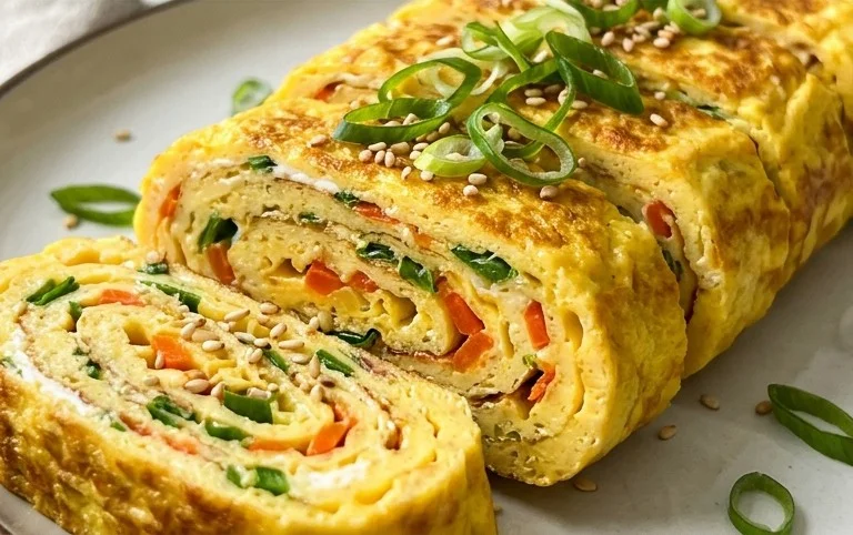 Gyeran Mari (Korean Rolled Omelette)
