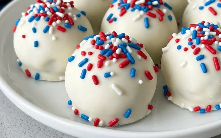 Patriotic Oreo Balls