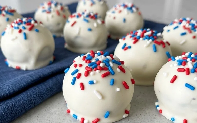 Patriotic Oreo Balls