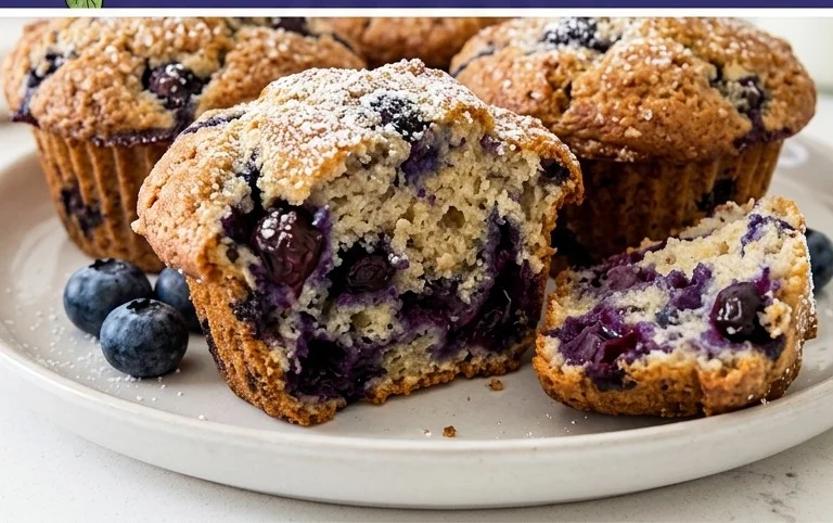 Homemade Blueberry Muffins