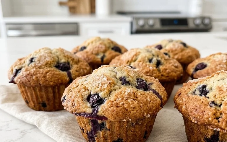 Homemade Blueberry Muffins