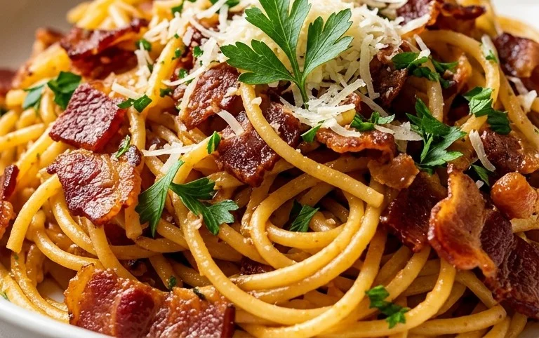 Beef Bacon Pasta