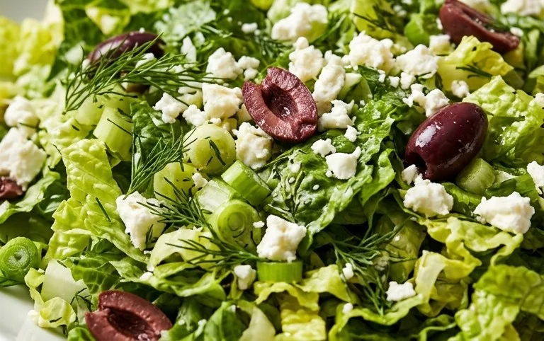 Maroulosalata (Greek Lettuce Salad)