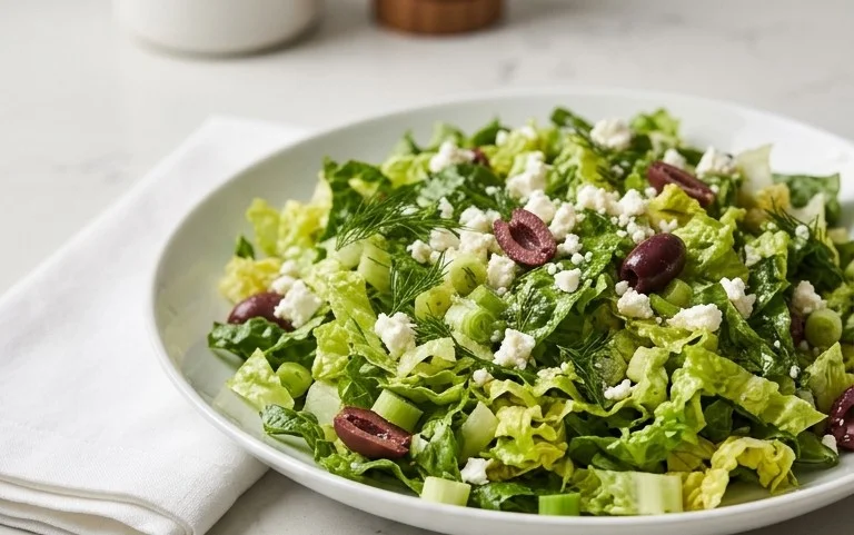Maroulosalata (Greek Lettuce Salad)