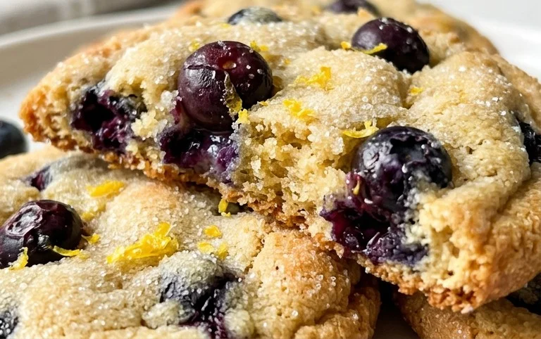 Lemon Blueberry Cookies Recipe